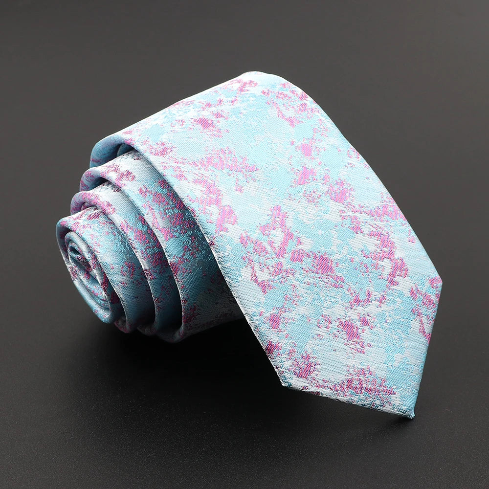 Floral Paisley Slim Ties - 26 Unique Styles