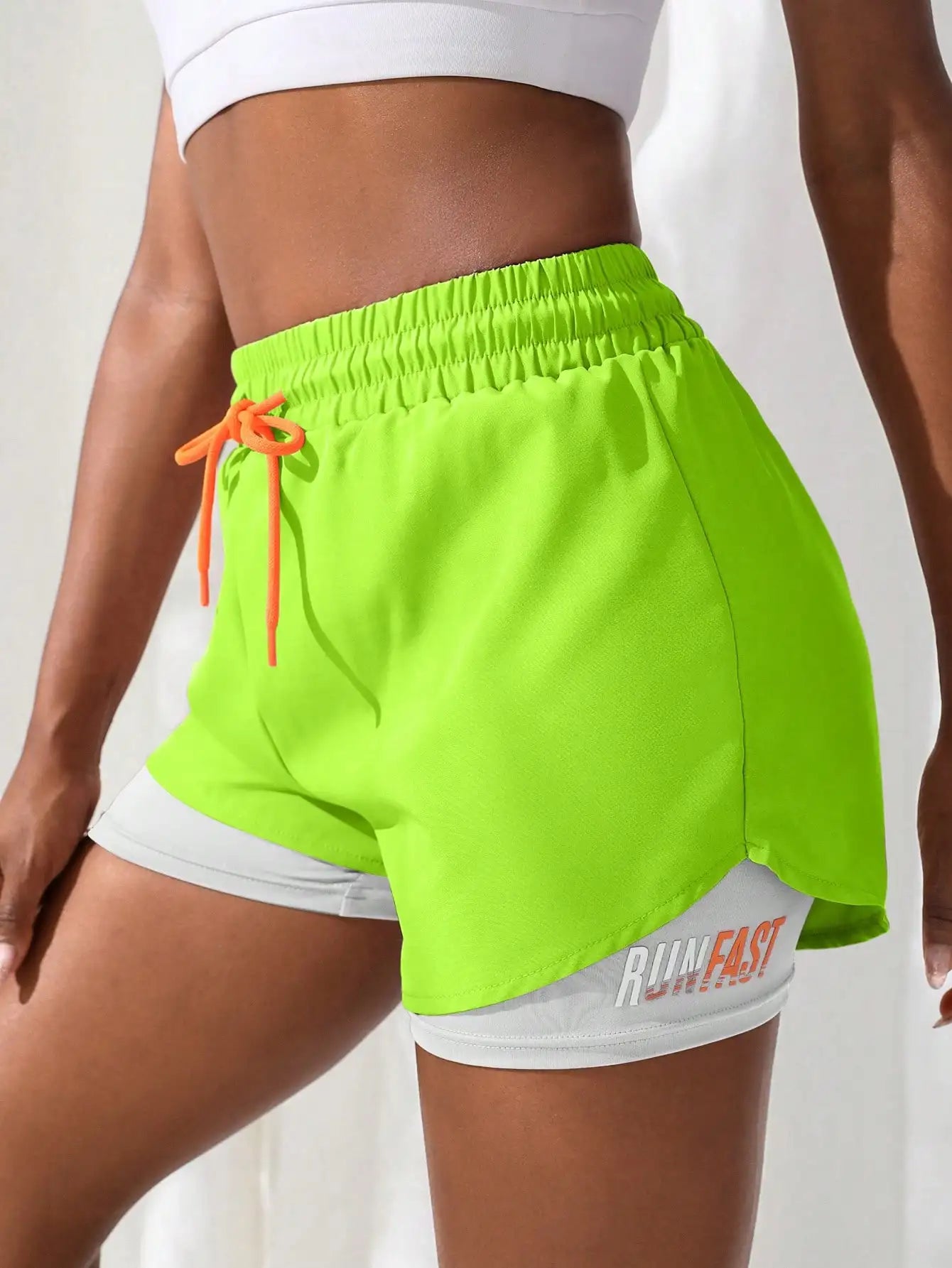 FlexiFit High-Waist Yoga Shorts for Women