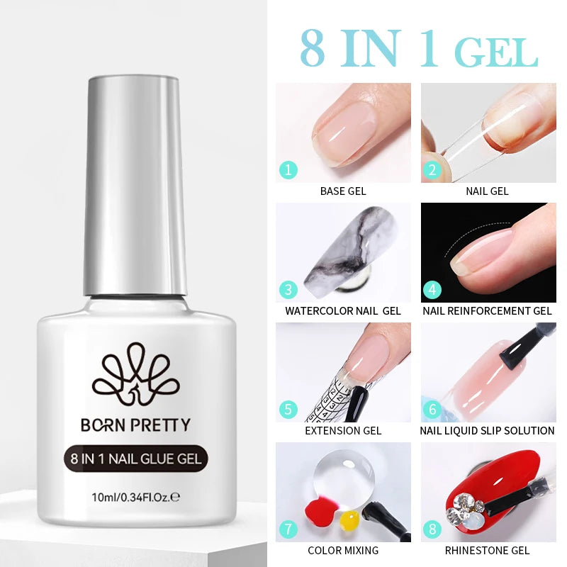 Eco-Friendly UV Gel: BORN PRETTY Nail Art Essentials
