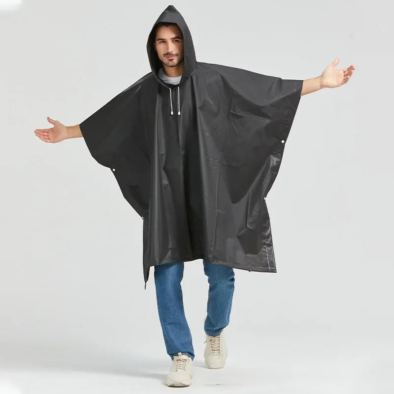 Manteau de pluie polyvalent pour aventures extérieures