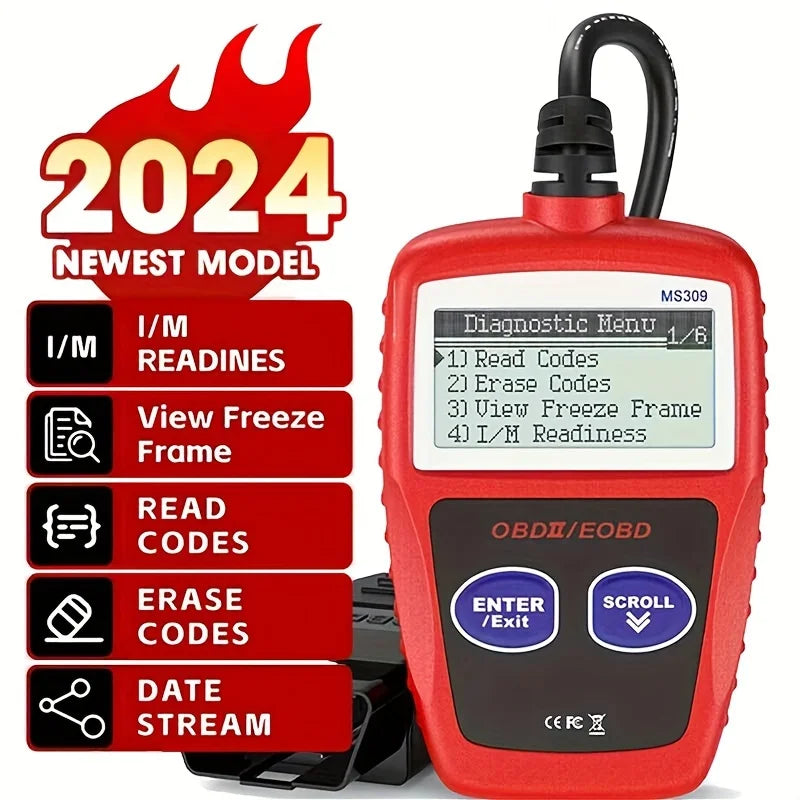 Scanner OBD2 Avancé MS309 - Diagnostic Auto Précis