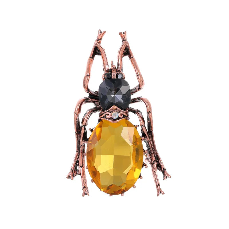 Broche Coccinelle Vintage Étoilée