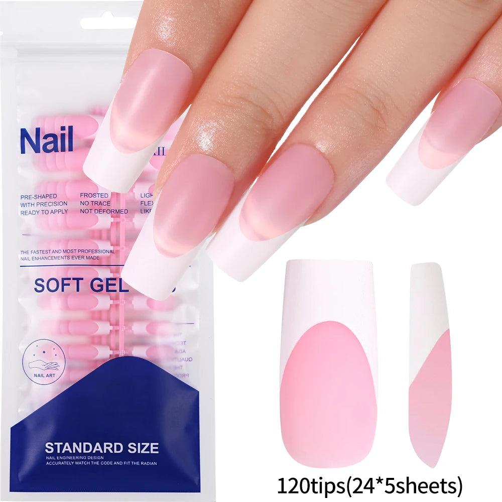 NailArt Ballerine - Faux Ongles Colorés