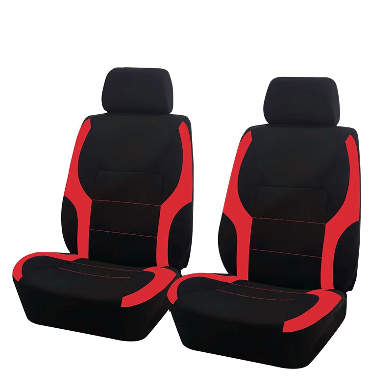 Polyester Sporty Car Seat Covers - Universal Fit