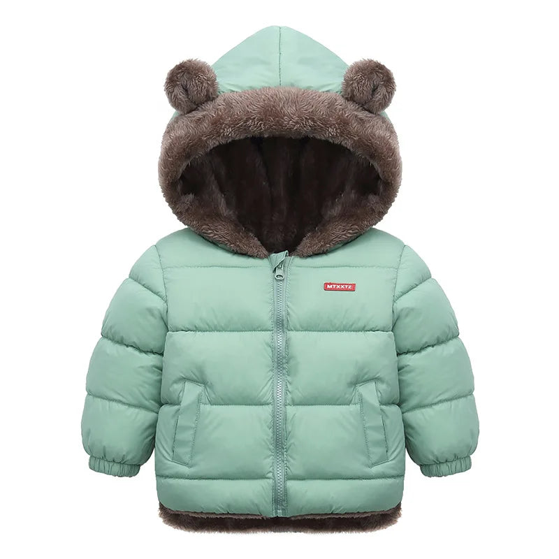 Manteaux Chauds Enfant Polaire Hiver