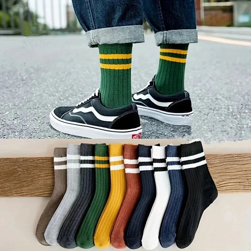 Chaussettes Confort Coton Homme - Pack Été 10 Paires