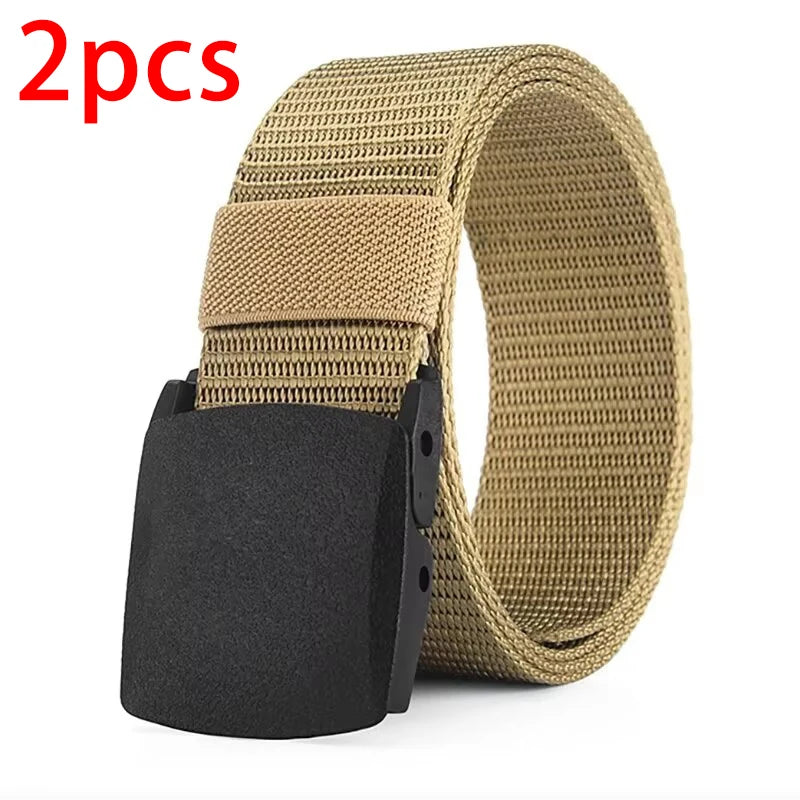 Unisex Nylon Sport Belt - Durable & Metal-Free