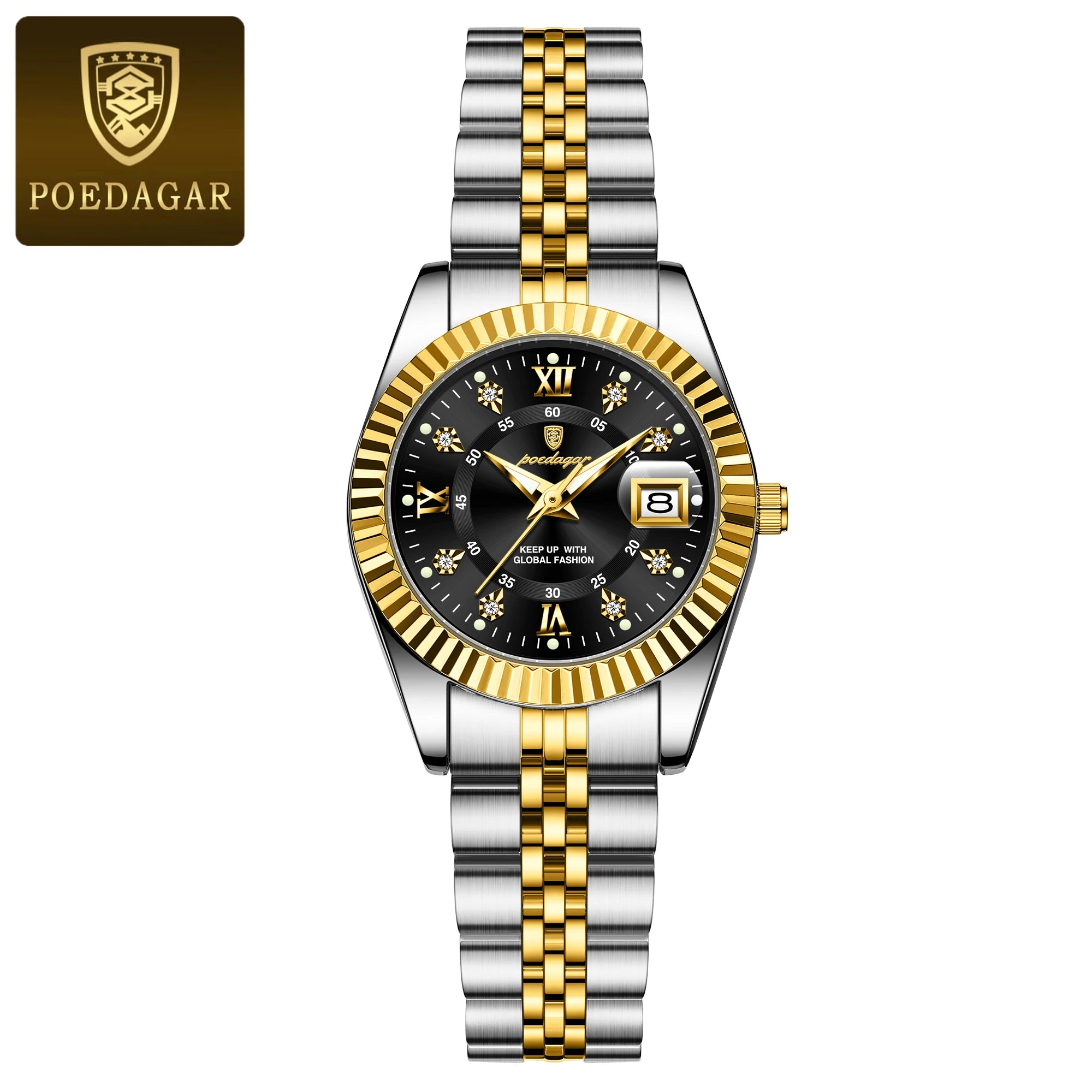 Montre Éclat Luxe POEDAGAR Femme