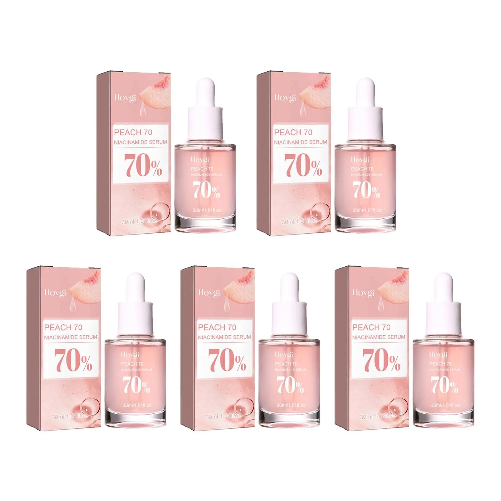 Peach Glow Serum: Niacinamide for Radiant Skin