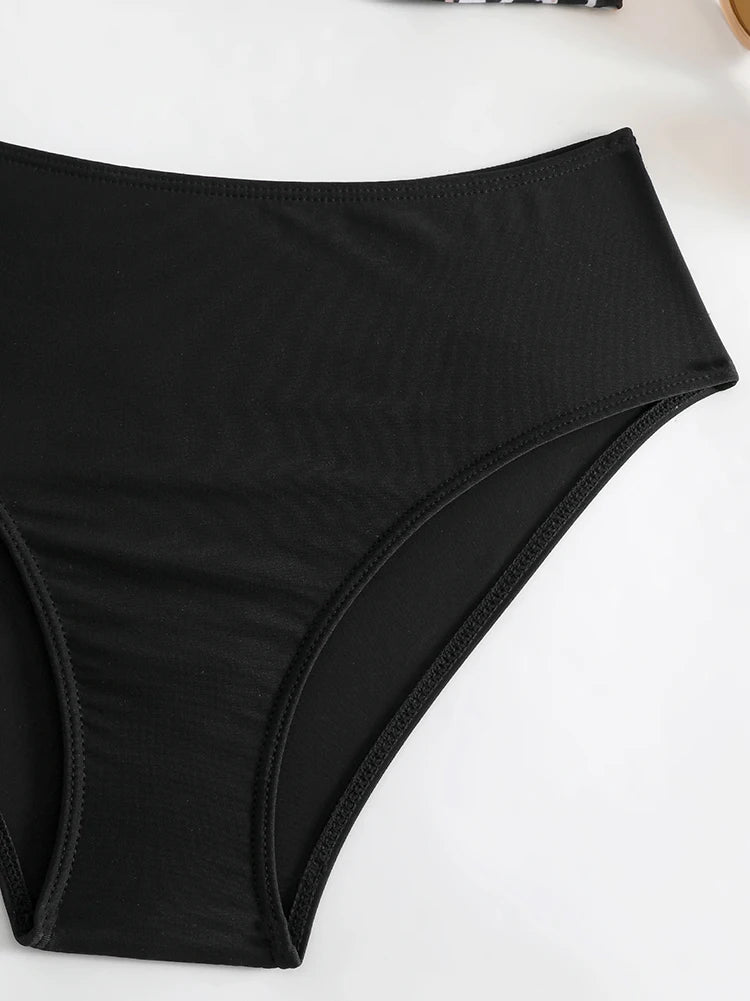 Floral Leopard Bikini Set - Summer Beach Vibes