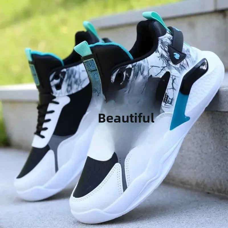 AirFlex Cuir-Maille: Baskets Décontractées Été