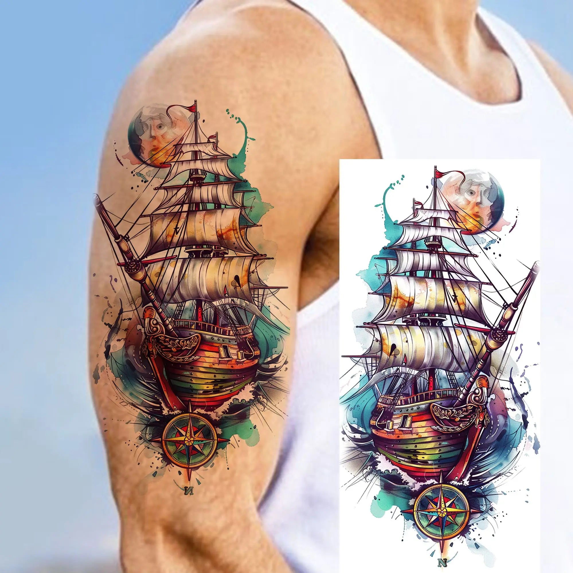 Tatouages Pirates Nautiques Éternels