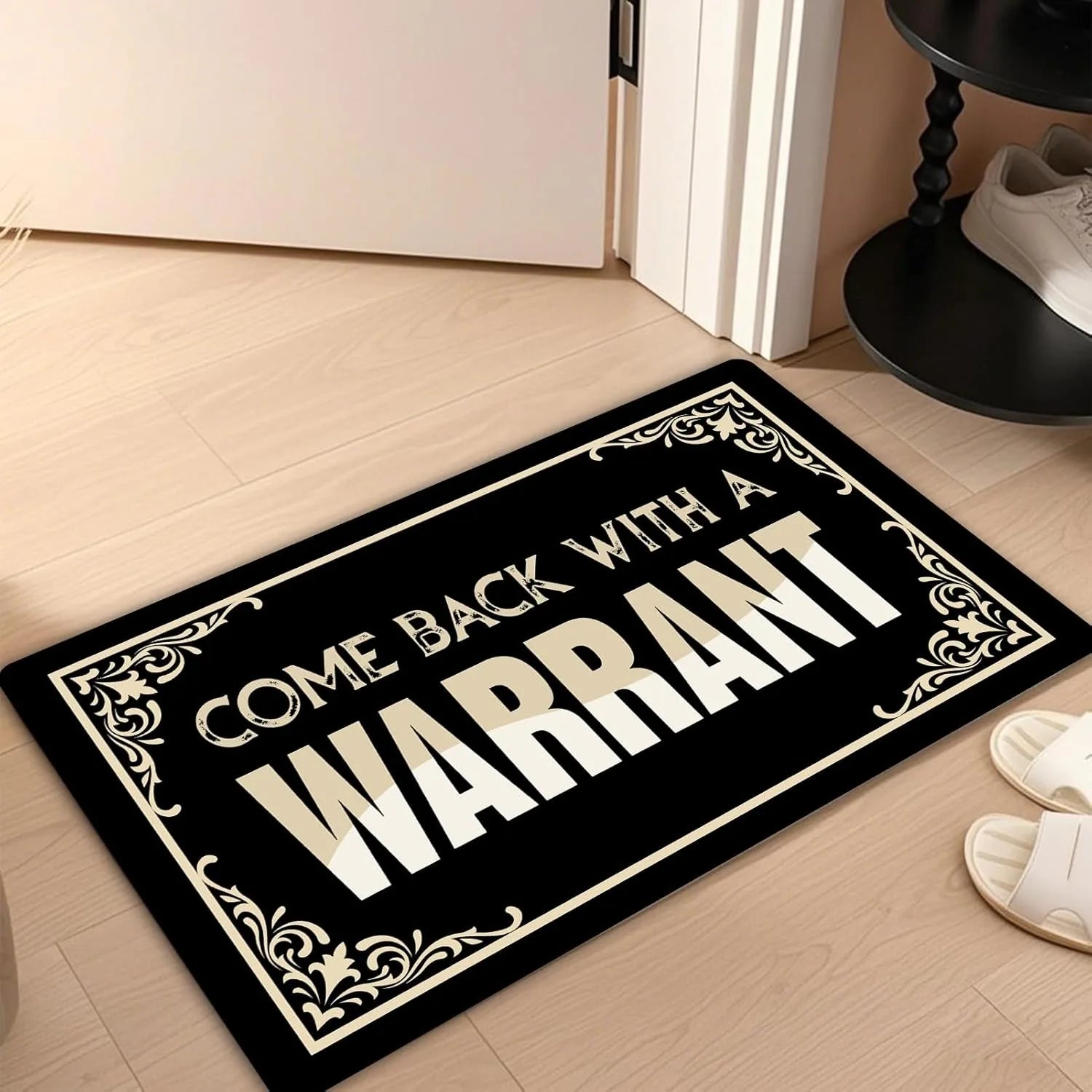 Bienvenue Tapis: Paillasson Mignon Antidérapant