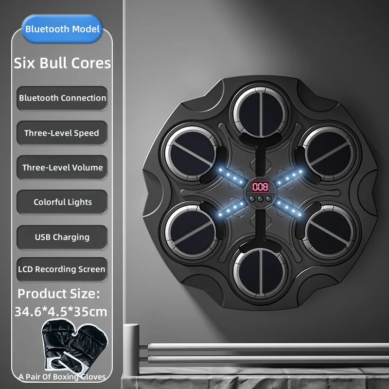 Boxe Musicale Kids: Cible Interactive Intelligente