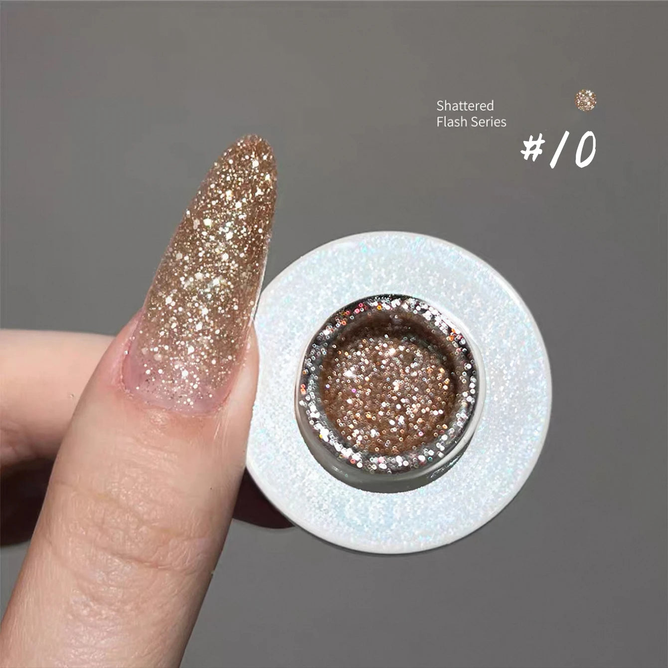 Vernis Gel Paillettes Mariage 12ml