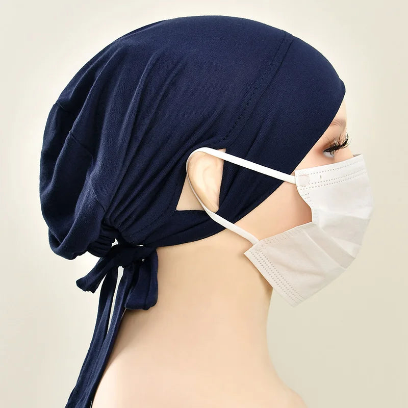 Bonnet Jersey Élégant avec Trou d'Oreille LAVEN