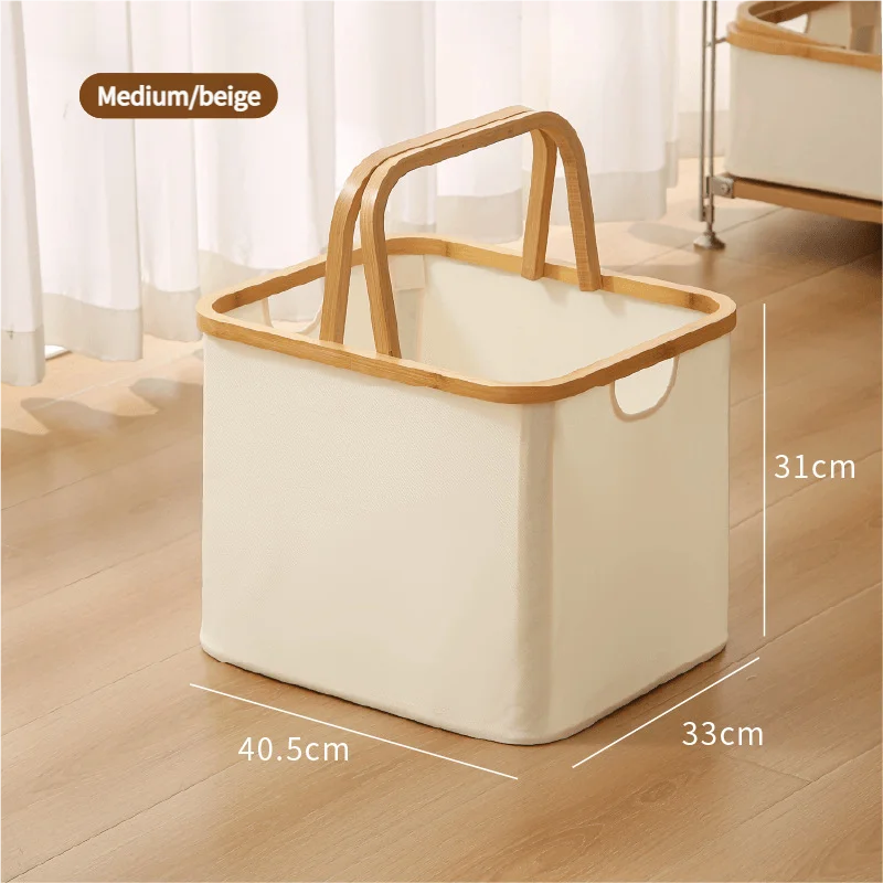 EcoFold Laundry Basket: Compact & Durable Storage