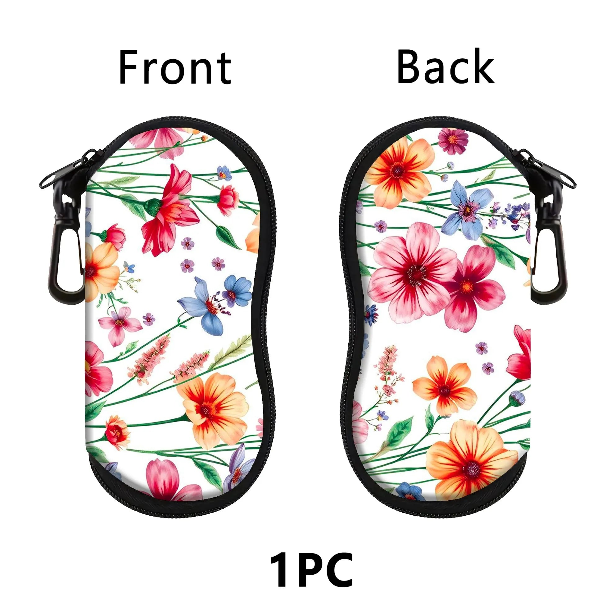 Sunflower Cat Eyewear Case - Trendy & Portable