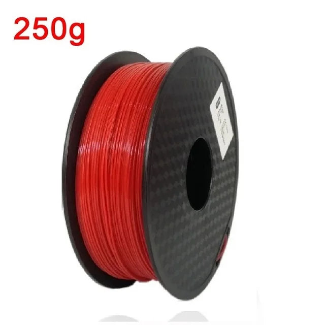 Filament TPU Flexible 1.75mm Turquoise Transparent 1kg