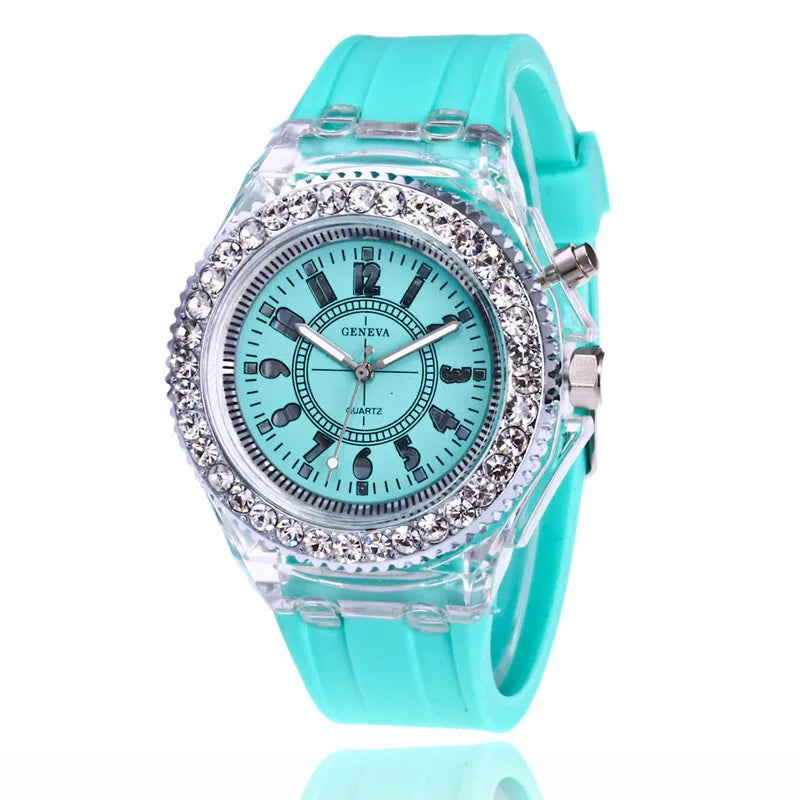LumiGlow LED Fashion Watch for All Ages