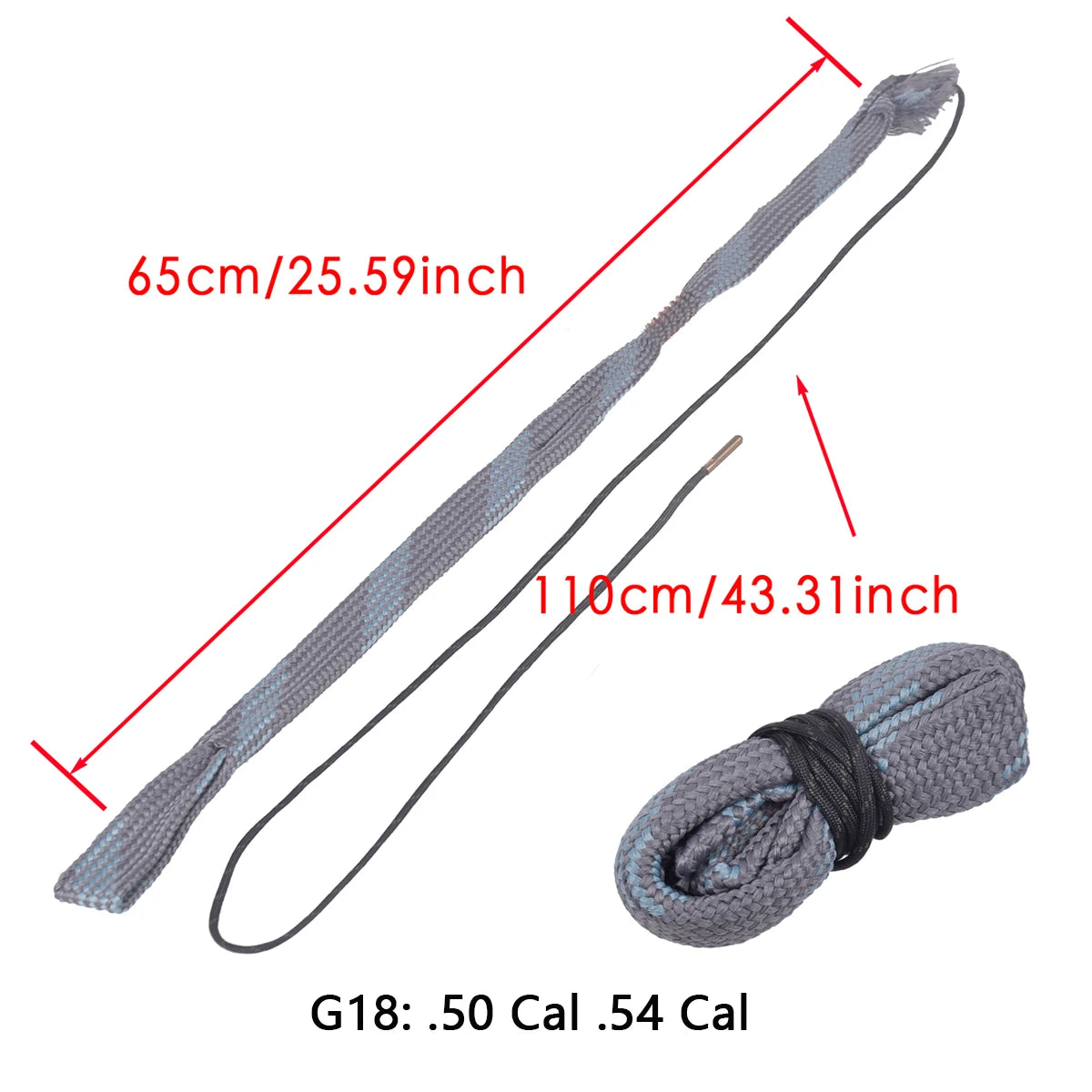 Corde Serpent Nettoyante Multi-Calibres Fusil/Pistolet