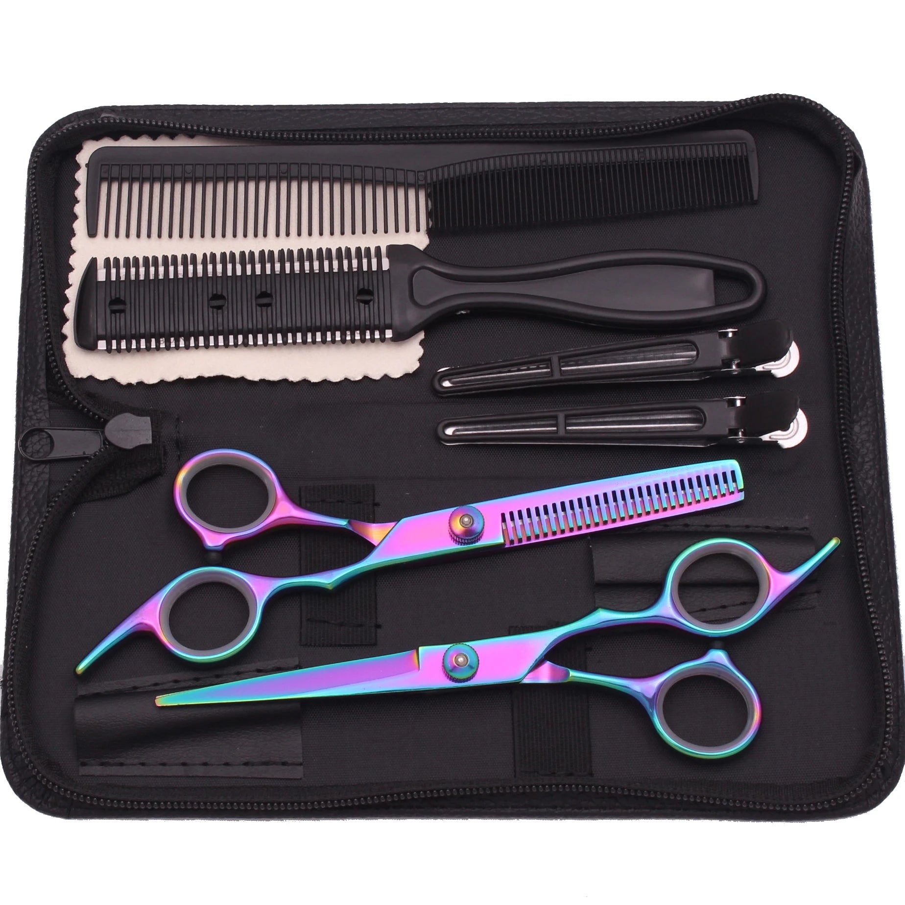 Ciseaux Arc-en-Ciel Pro 6 en Acier Inoxydable