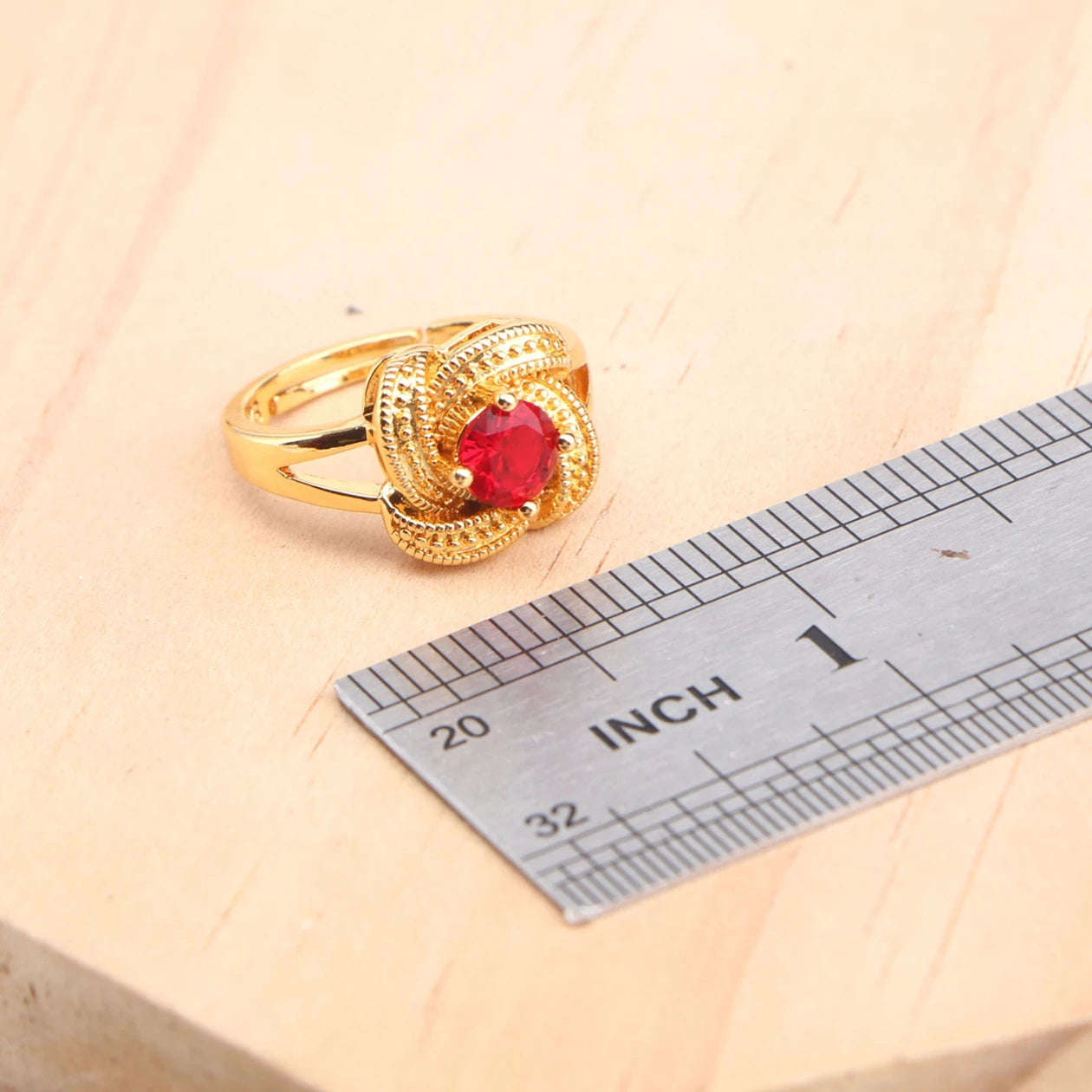 Éclat de Zircon Rouge 925