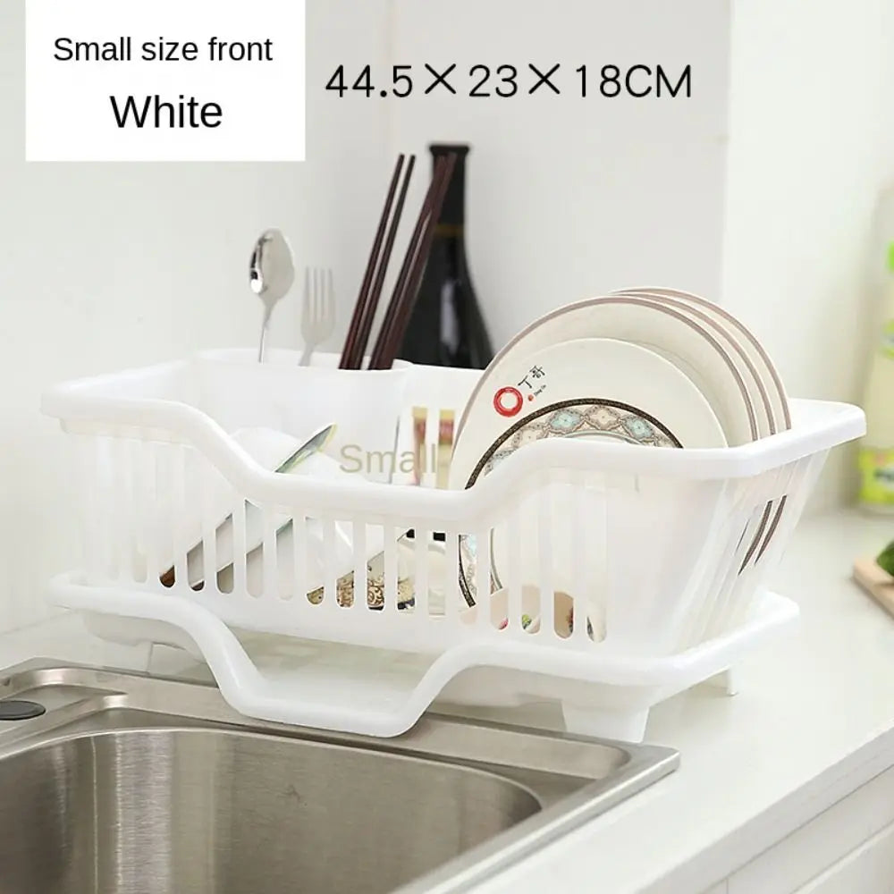 DryPlate T1: Compact Dish Rack & Utensil Organizer