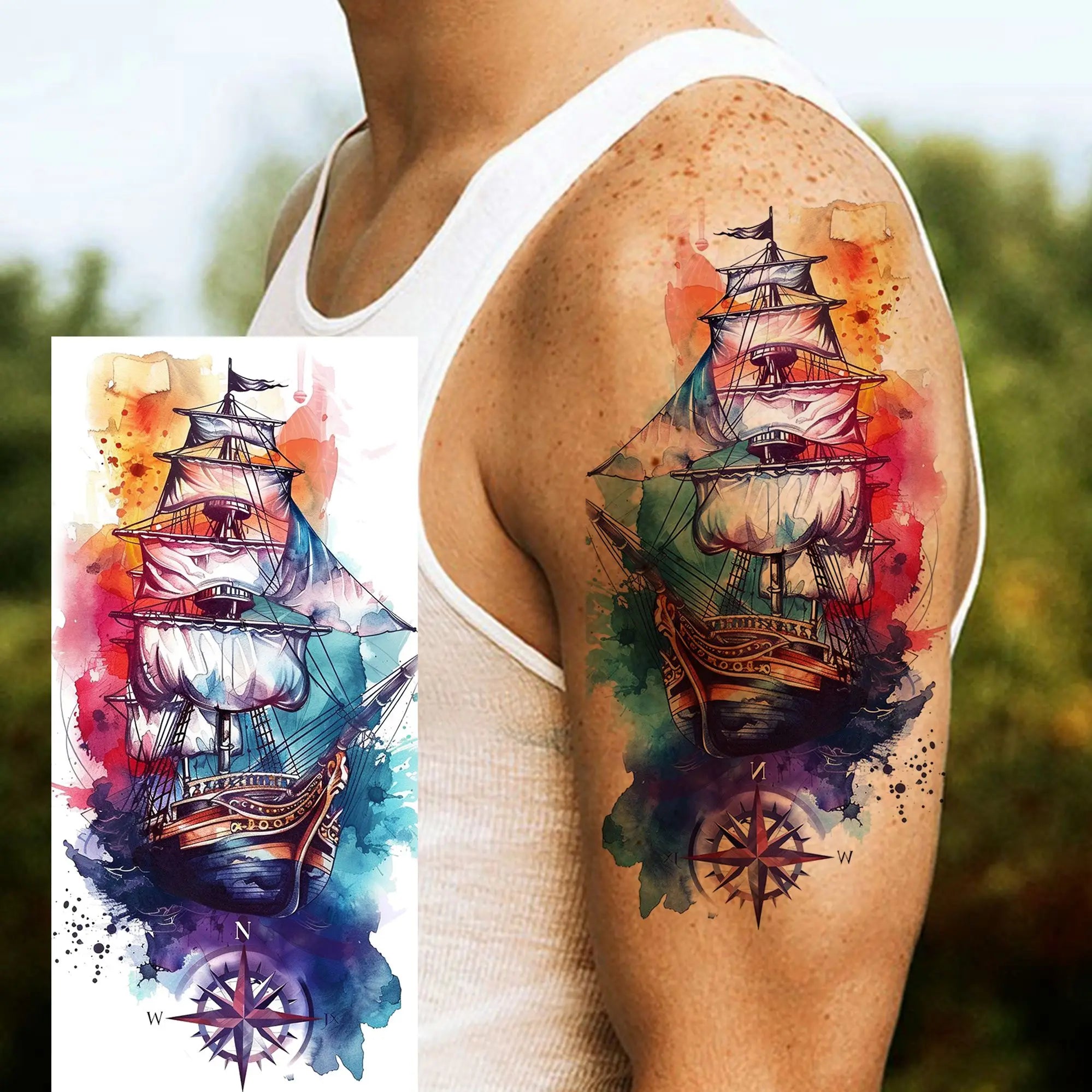 Tatouages Pirates Nautiques Éternels