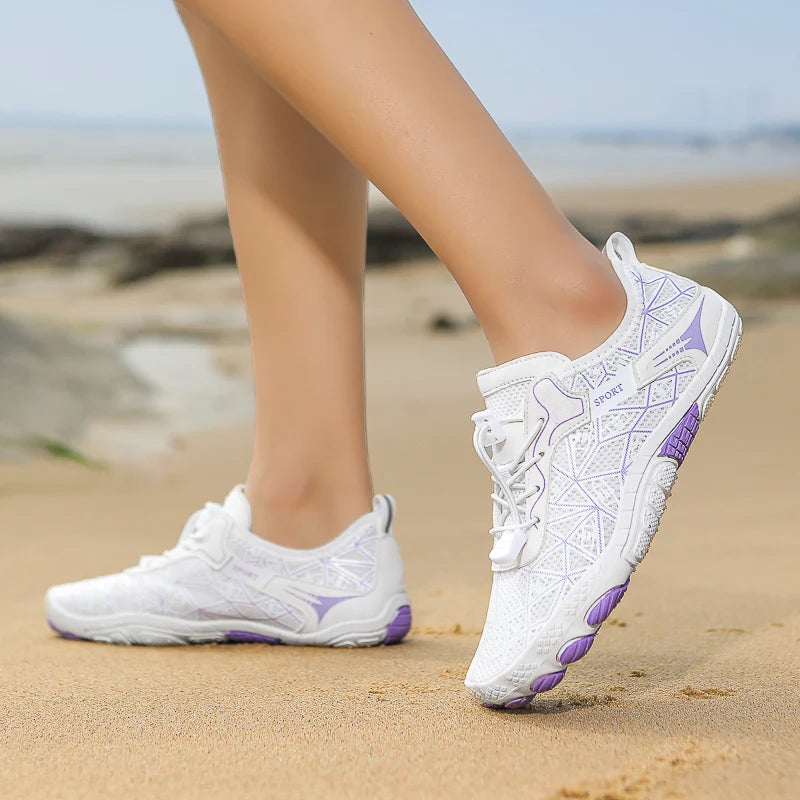 AquaFlex Unisexe: Chaussures de Plage Respirantes