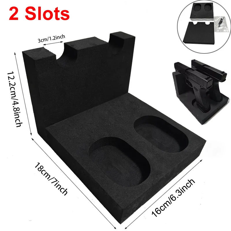 Support mural fusil & pistolet, armoire rangement 6/4/3/2