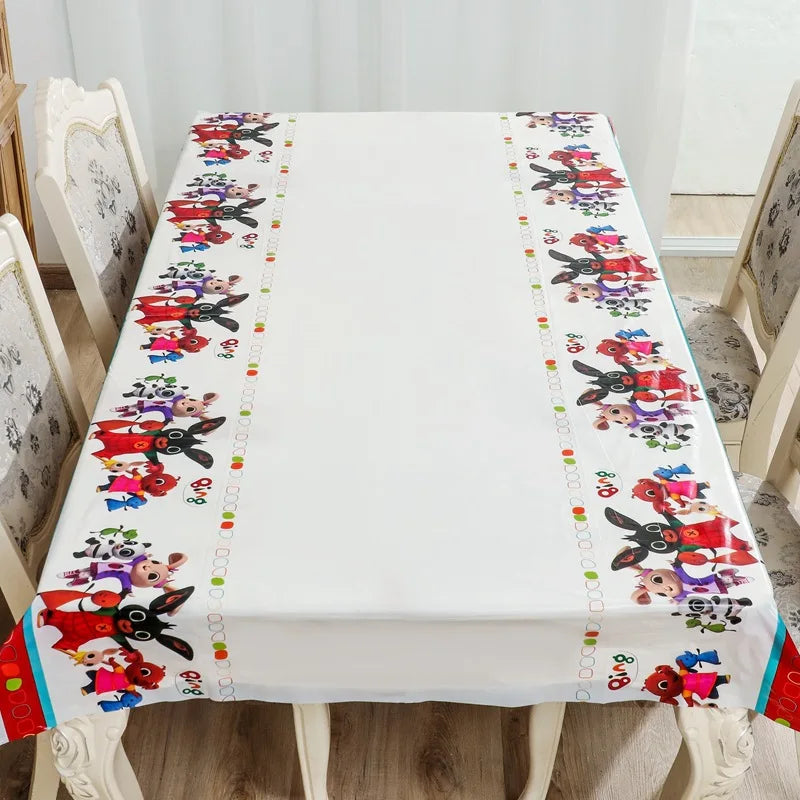 Fête Lapin Rouge et Noir