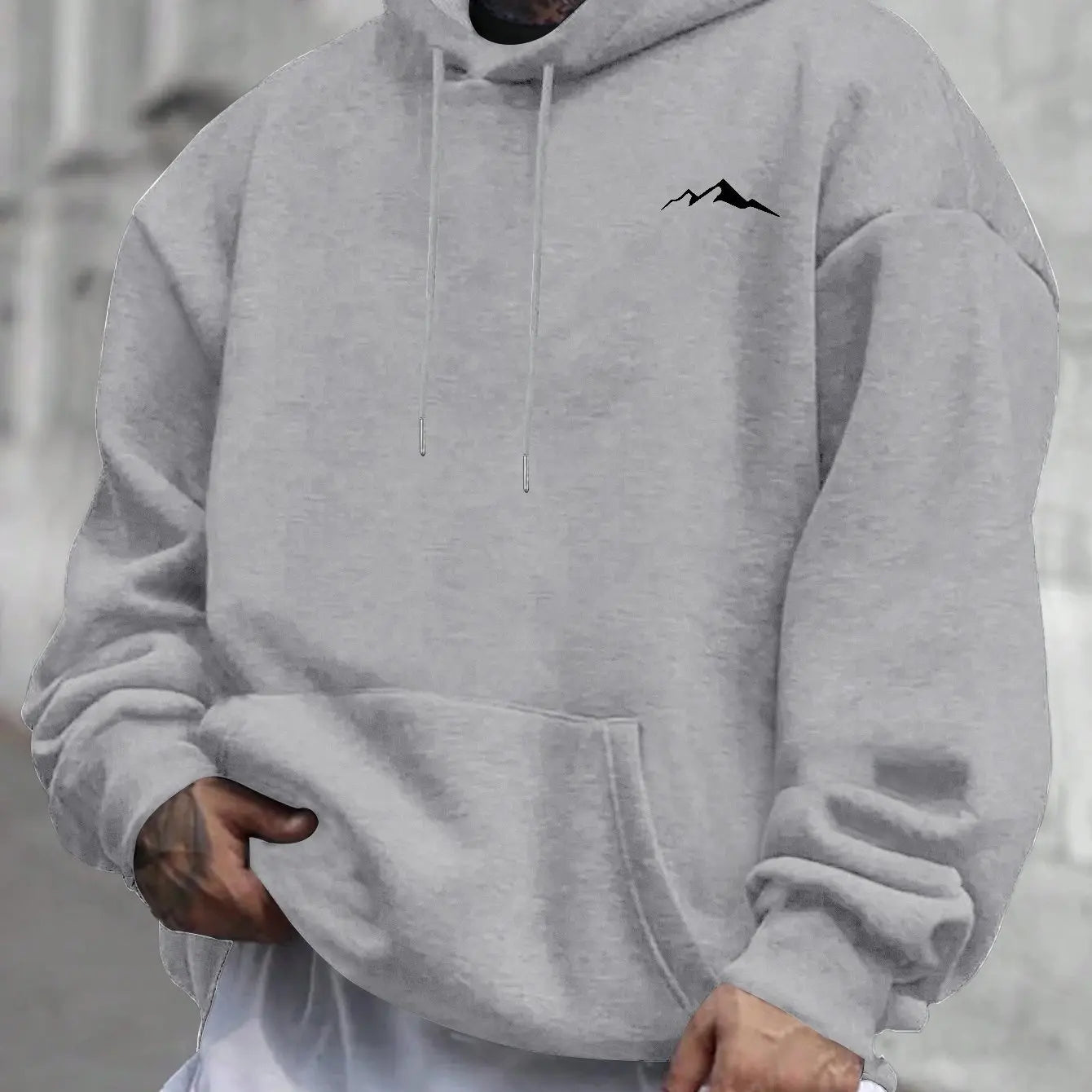 Hoodie Street Style Imprimé Homme