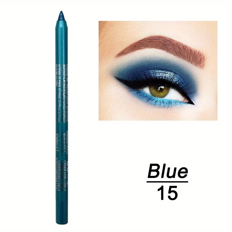 Crayon Eyeliner Brillant et Imperméable Multicolore