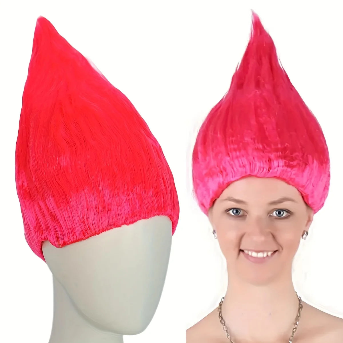 Violet Fun Spike Wig for Cosplay & Parties