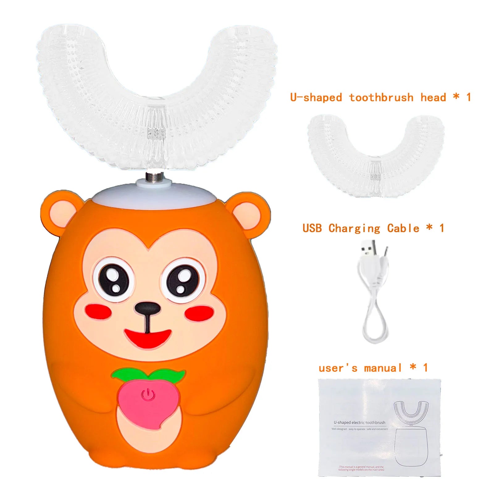 DinoBrush U: Sonic Kids' Toothbrush with 5 Modes