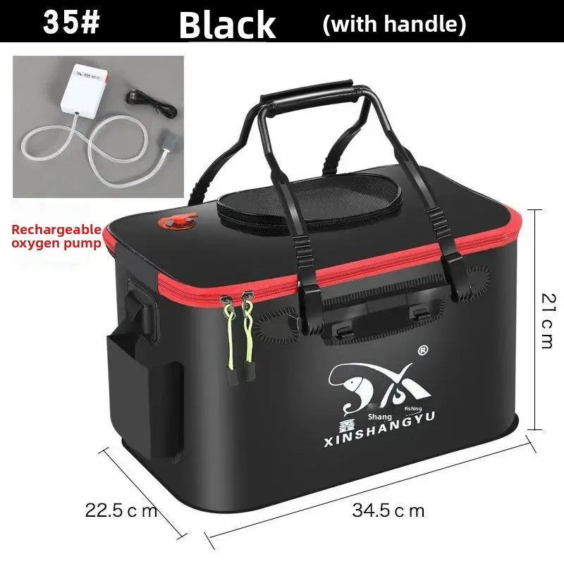 Seau Pliant EVA Durable - Protection Poissons Vivants