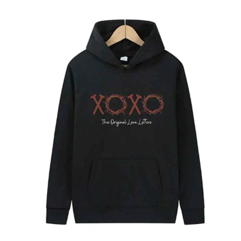 Chic Streetwear Unisex Hoodie - Cozy Polyester Style