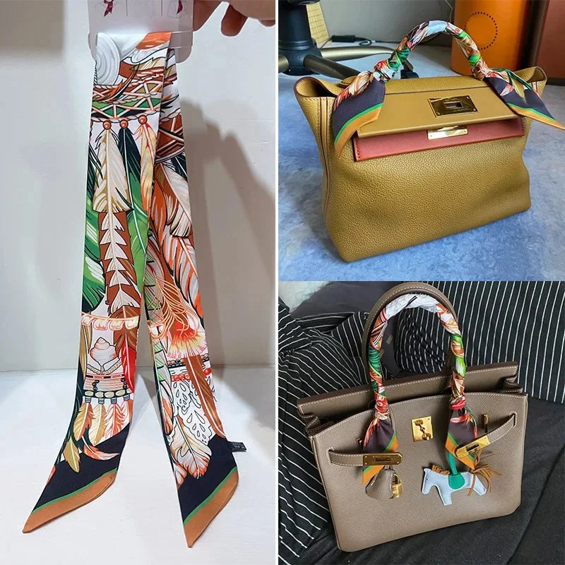 Poignée Élégante en Soie