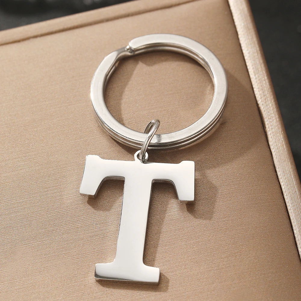 Porte-clés suspendu en acier inoxydable - Élégance quotidienne