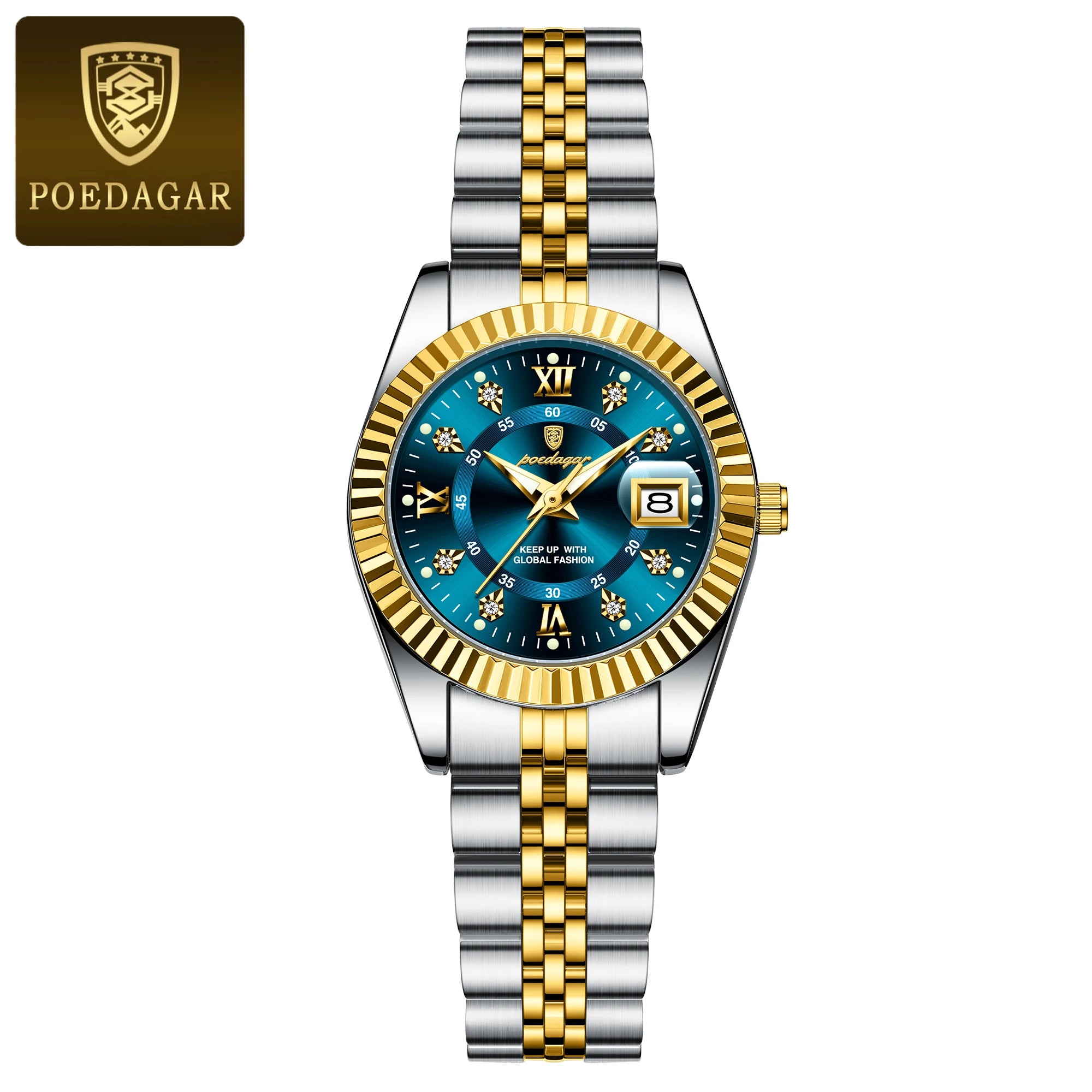 Montre Éclat Luxe POEDAGAR Femme