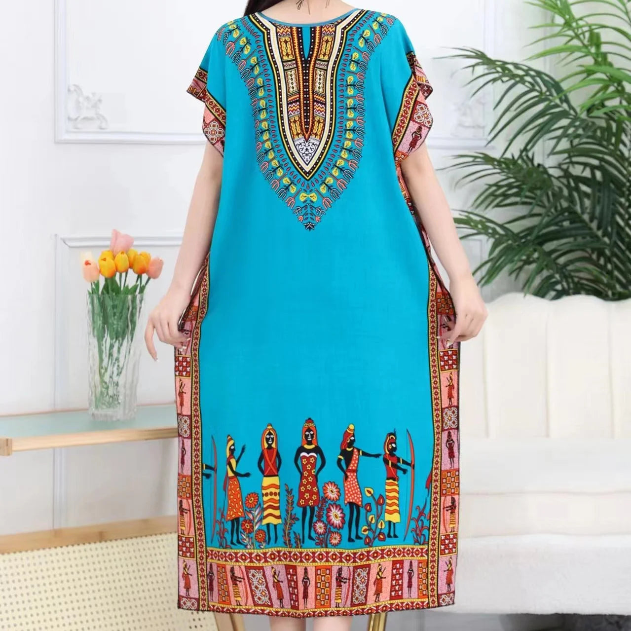 Robe Bohème Éthique d'Été pour Femmes