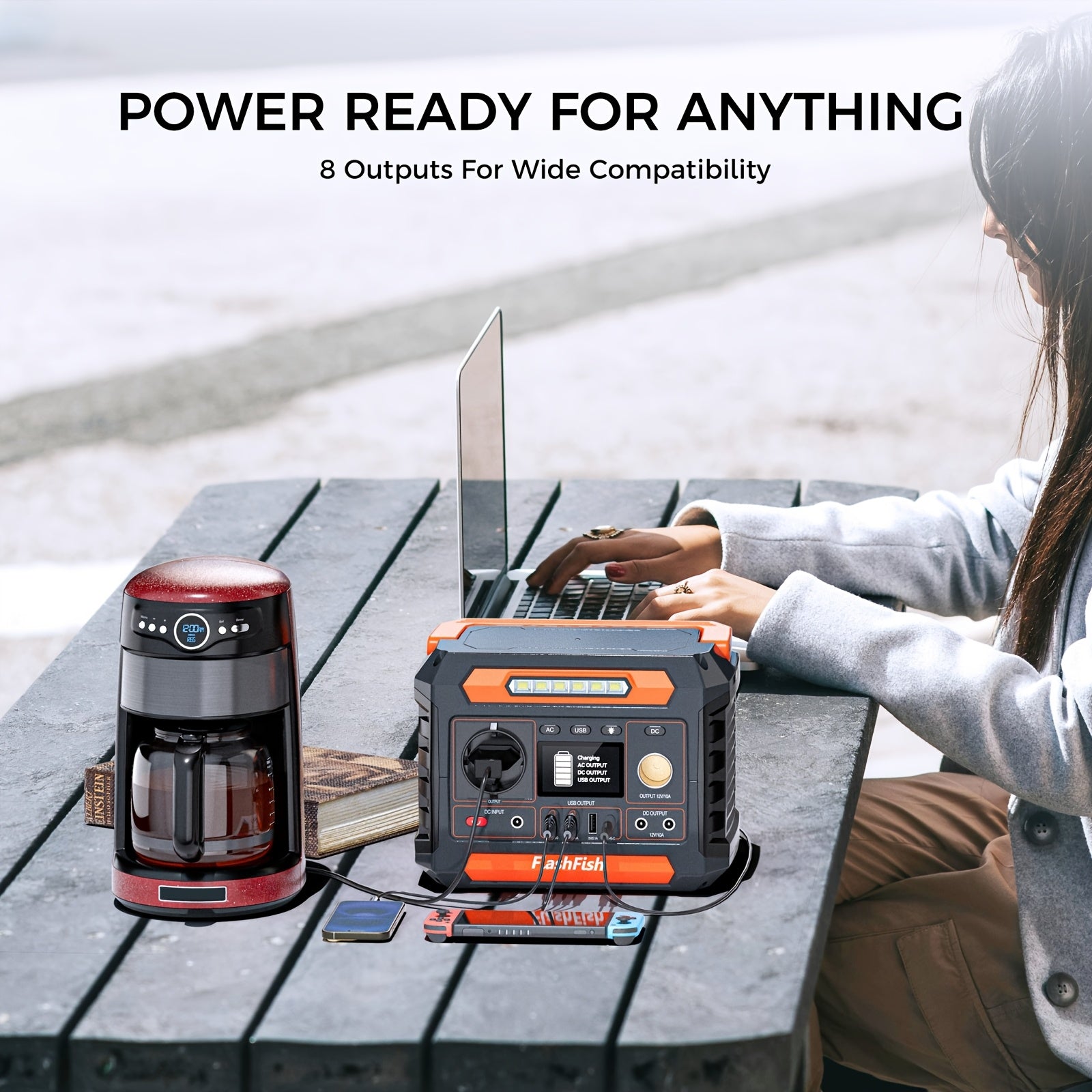 Batterie Nomade Flashfish 39000mAh