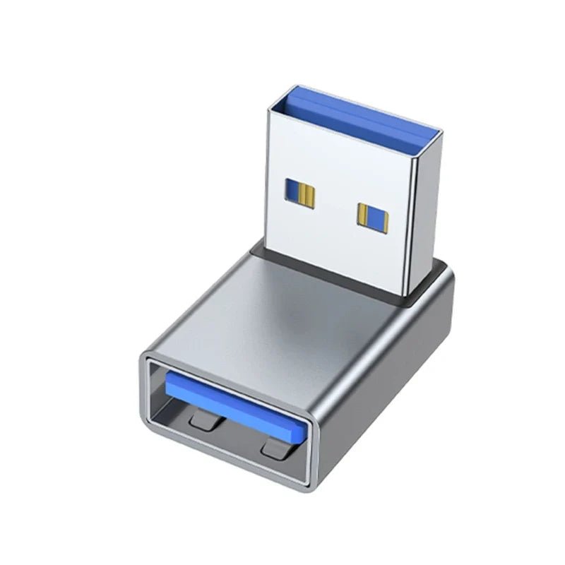 Adaptateur USB mâle à femelle à droit 90 degrés, USB3.0 mâle à femelle - Zone shopping