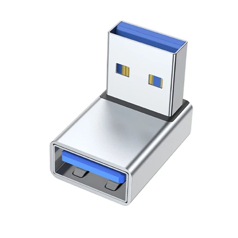 Adaptateur USB mâle à femelle à droit 90 degrés, USB3.0 mâle à femelle - Zone shopping