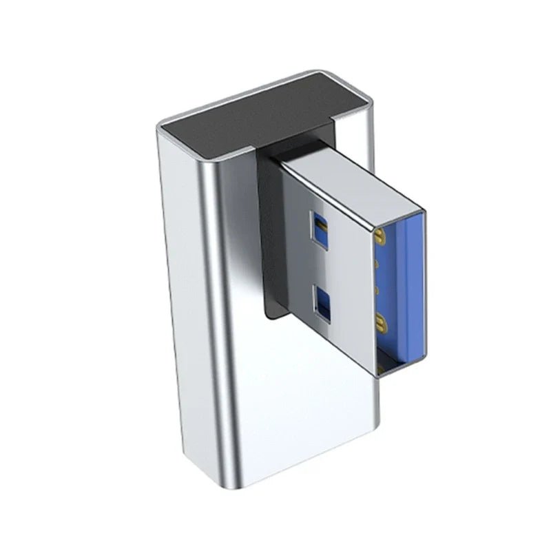 Adaptateur USB mâle à femelle à droit 90 degrés, USB3.0 mâle à femelle - Zone shopping