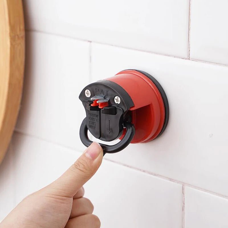 Aiguiseur de couteaux avec ventouse - Outil d'affûtage cuisine - Zone shopping