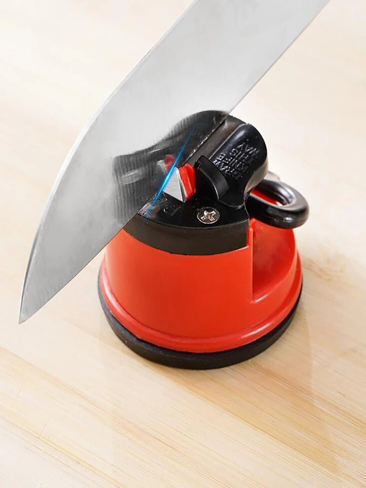 Aiguiseur de couteaux avec ventouse - Outil d'affûtage cuisine - Zone shopping