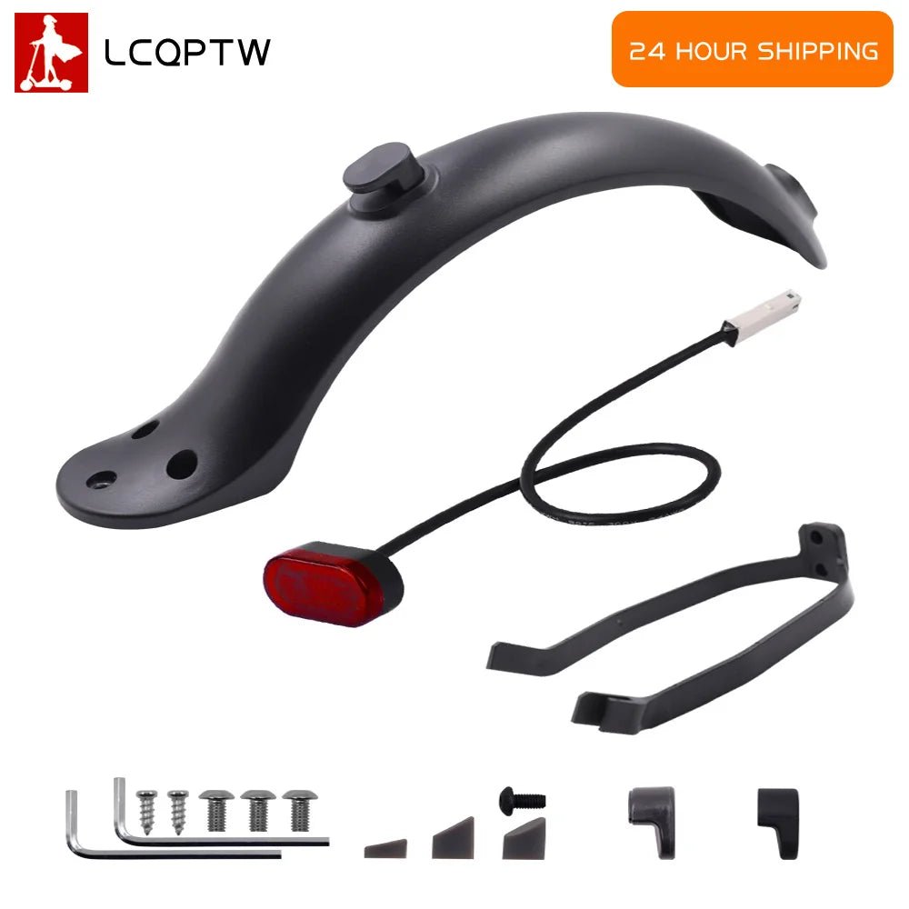 Aile de garde - boue arrière Xiaomi M365/M365 Pro - Support et plaque - Zone shopping