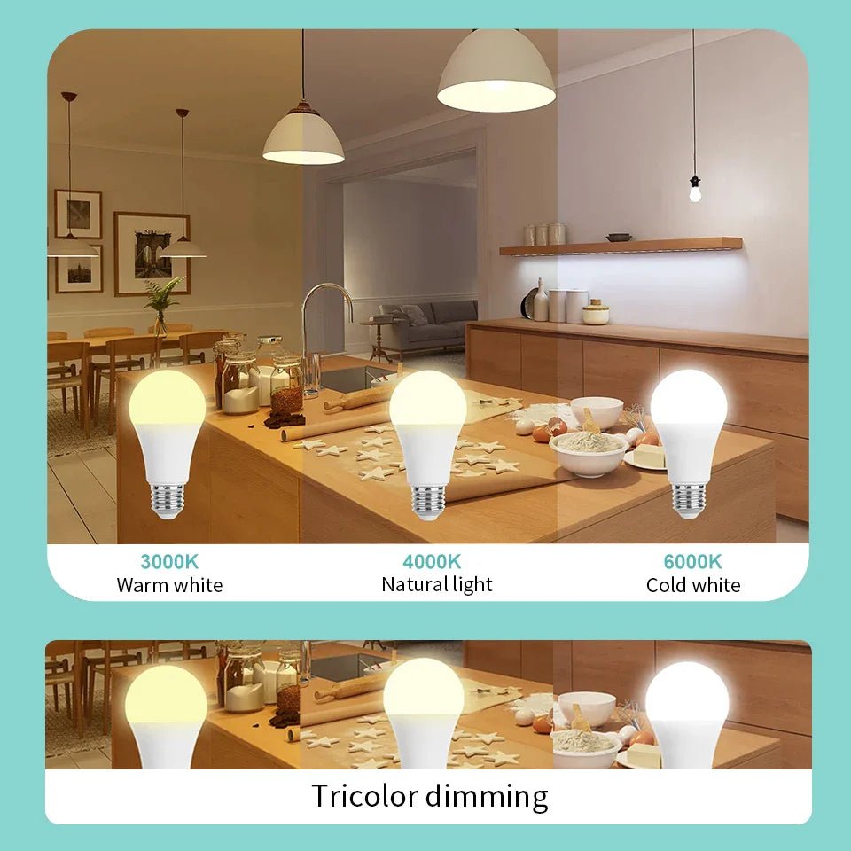 Ampoule LED E14 B22 220V 20W - 3W, 2 Pièces, Lampe Salon Maison - Zone shopping